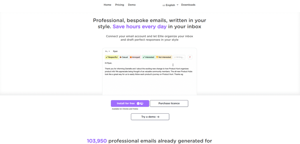 Ellie – Your Personal AI Gmail Assistant