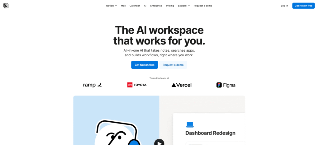 Notion AI – Turn Notes into Actionable Tasks