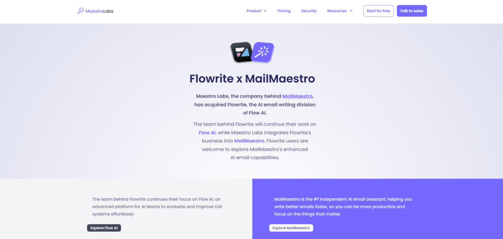 Flowrite – Turn Short Prompts into Professional Emails