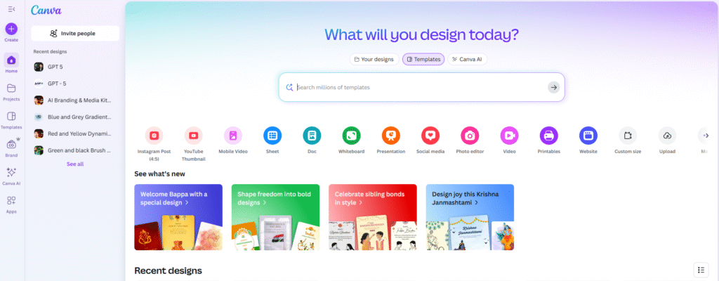 Canva Magic Write AI graphic design tool
