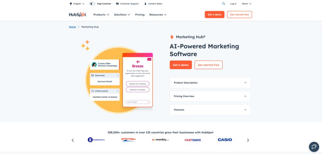 HubSpot AI marketing assistants