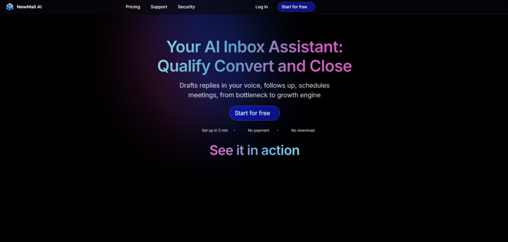 NewMail AI – Proactive Executive Email Assistant for Smart Inbox Management