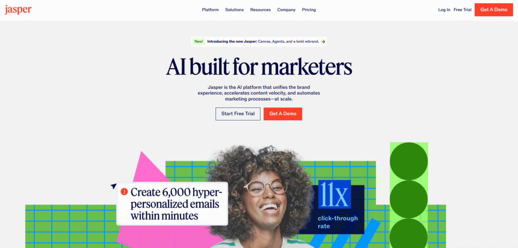 Jasper AI – SEO Content Creation Tool with Surfer Integration