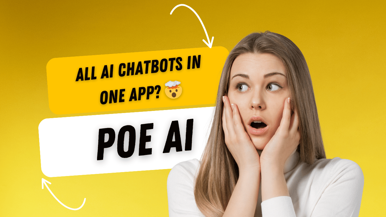 Poe AI thumbnail – all AI chatbots in one app ✅