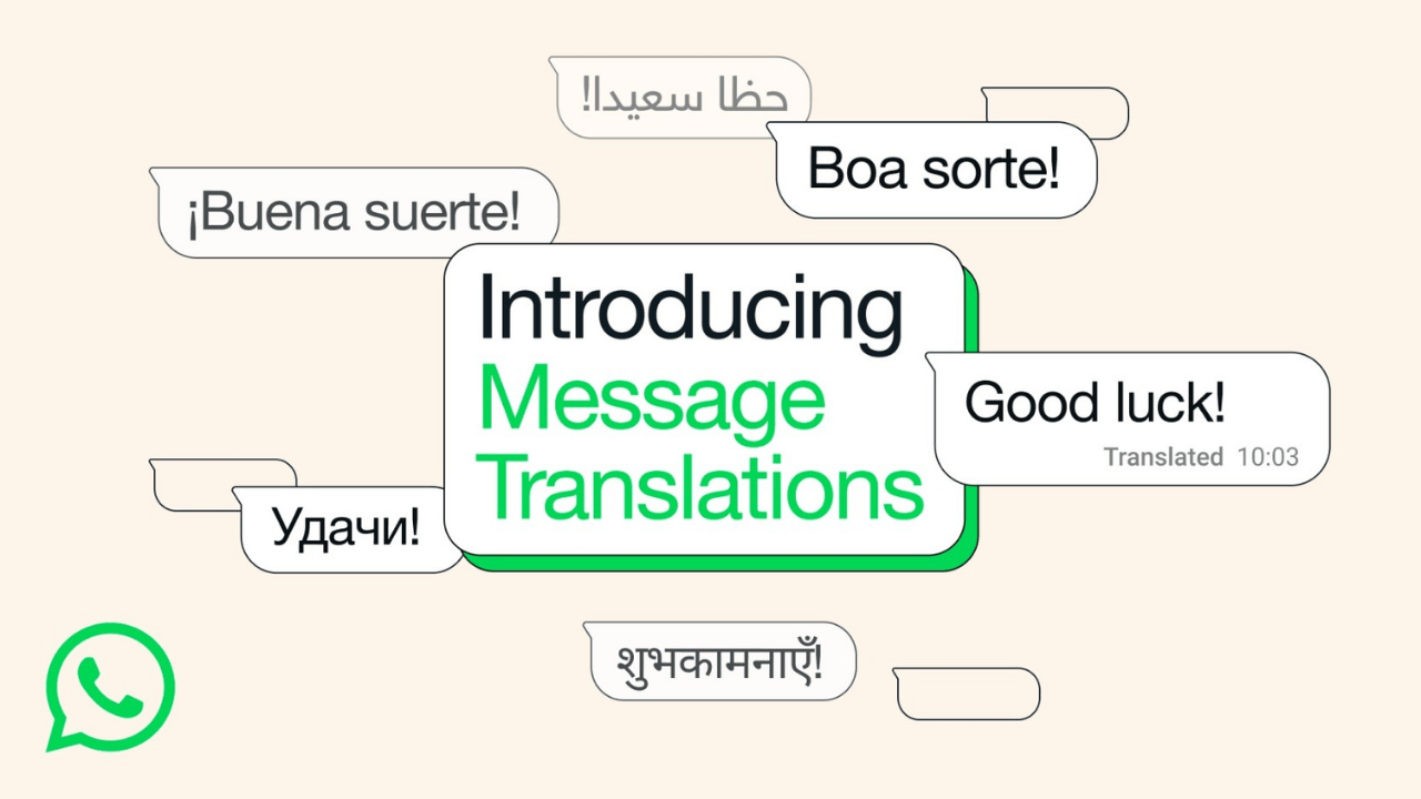 WhatsApp translation feature