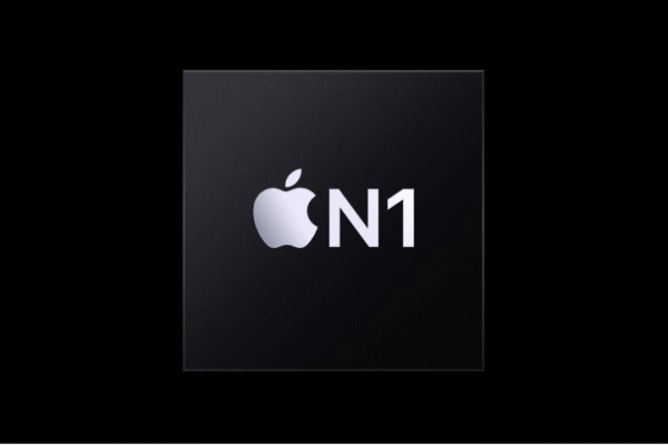 iPhone 17 N1 chip diagram showing AI networking features