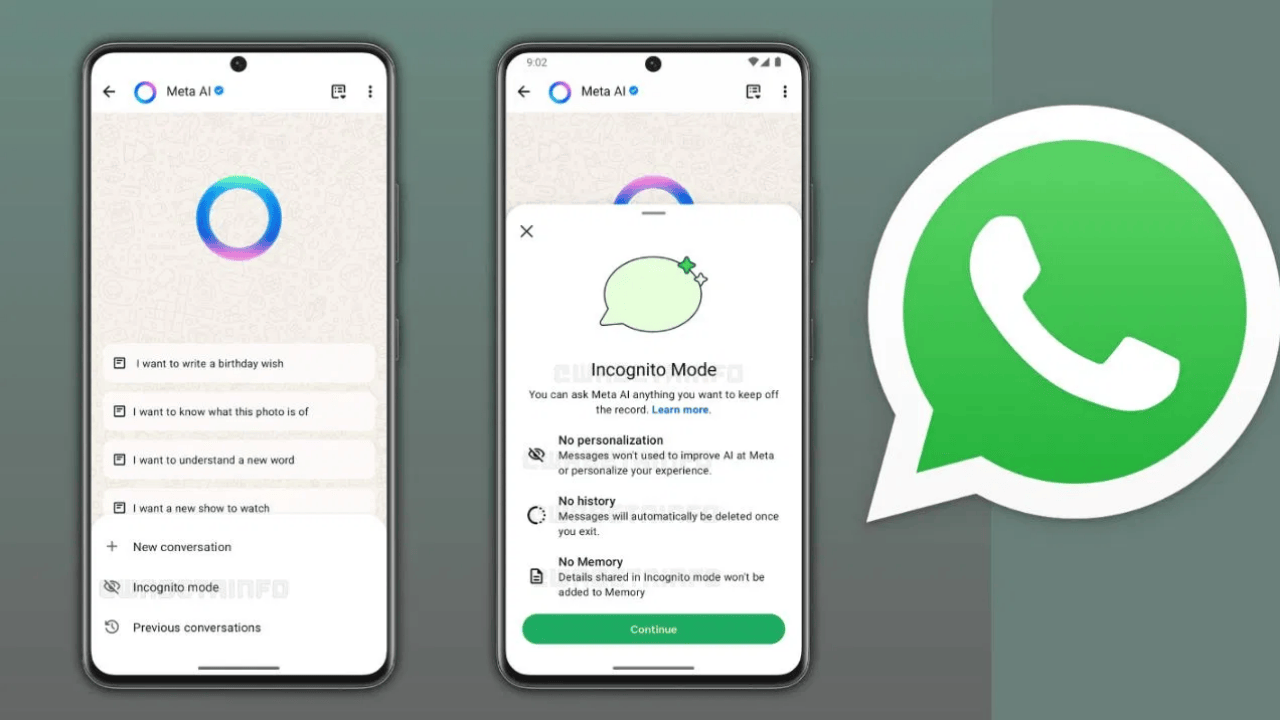 WhatsApp Incognito Mode