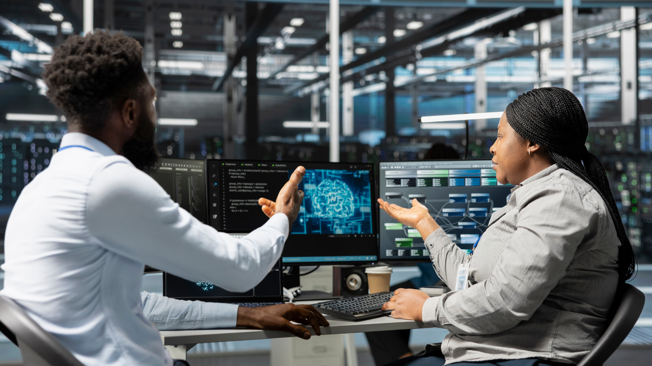 American businessUS companies using AIes automation decisions