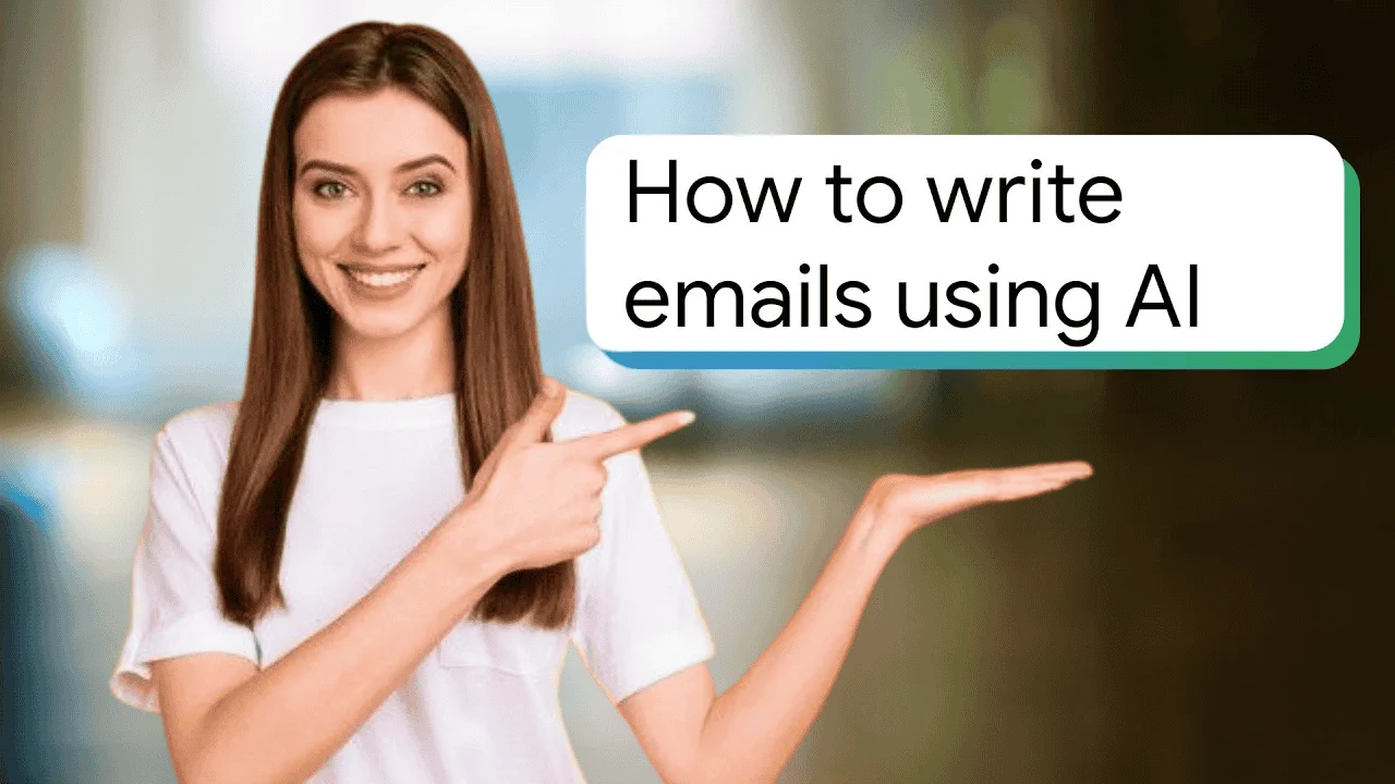 How to use AI to write professional emails