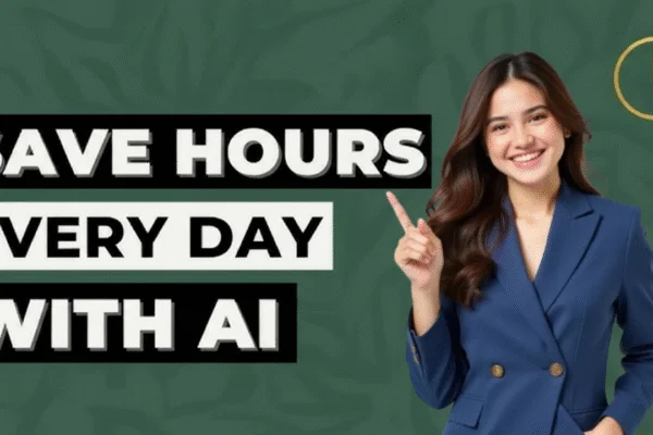 How to use AI to save time