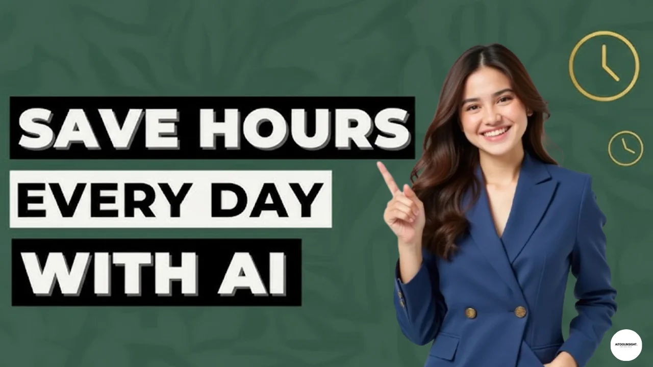 How to use AI to save time