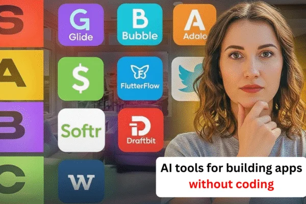 AI tools for building apps without coding